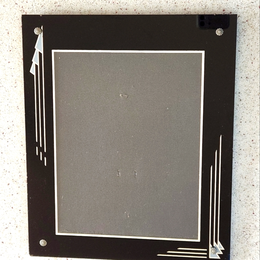 1930's Vintage Reverse Glass Frame